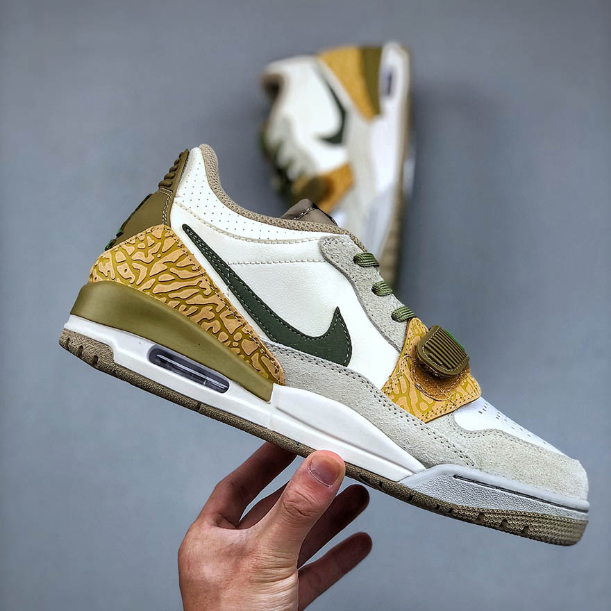 Air Jordan Legacy 312 Low Golden Moss Alligator DX9260