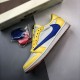 Travis Scott x Air Jordan 1 Low OG Canary Sneaker Yellow DZ4137