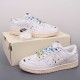 Nike SB Dunk Low Sneakers White Speckle Ink Genuine Leather Couple Shoes FC2025 305