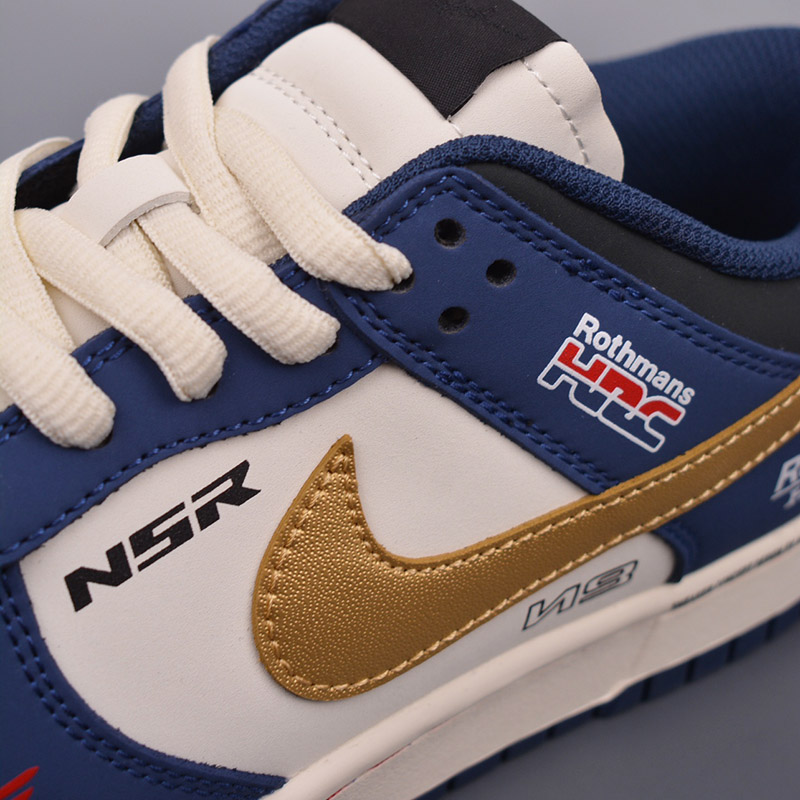 Nike SB Dunk Low Sneakers Speed Racer NSR Rothmans Honda NK Shoe MU0232