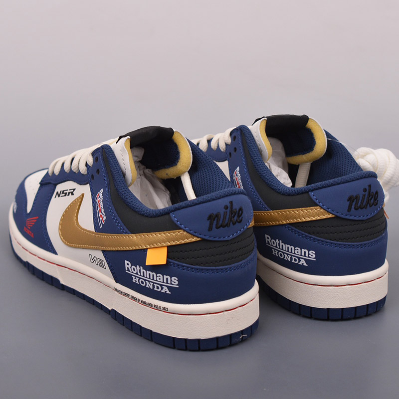 Nike SB Dunk Low Sneakers Speed Racer NSR Rothmans Honda NK Shoe MU0232