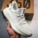 Yeezy 350 Boost V2 Triple White Sneaker Ice Cream Reflective Adidas Shoes CP9366